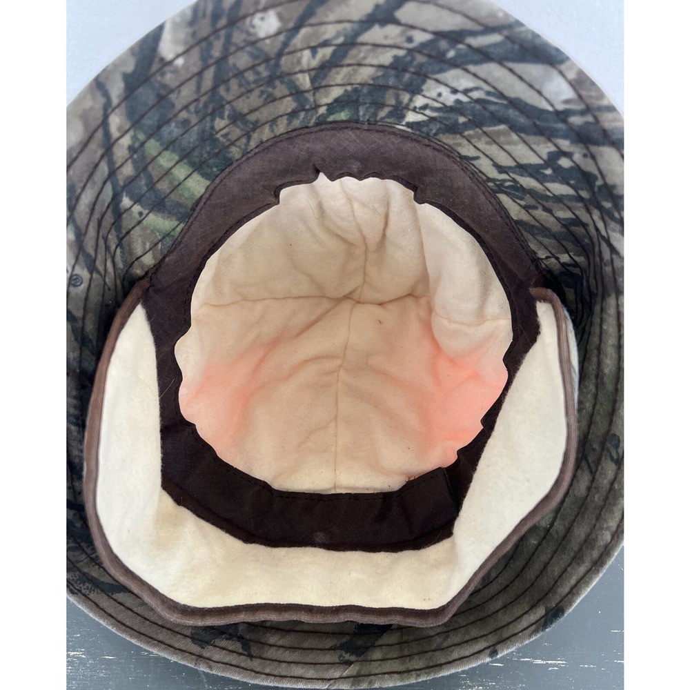 Rudy Duck Apparel Co. Real Tree Camo Blaze Orange Thinsulate Hat Cap Ear Flaps View 6